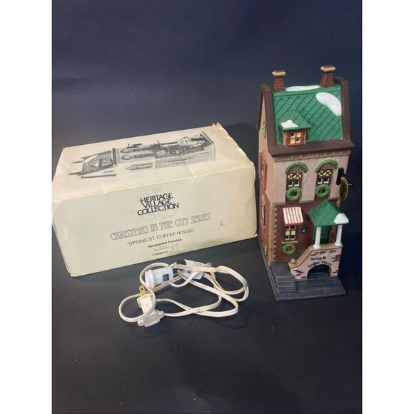 Department 56 Spring Street Coffee House - Picture 3 of 7